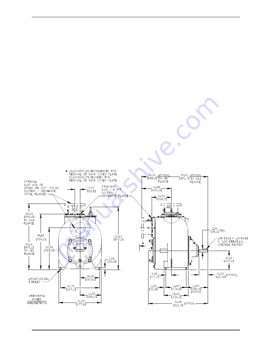 GORMAN-RUPP PUMPS T6A60S-B Скачать руководство пользователя страница 8