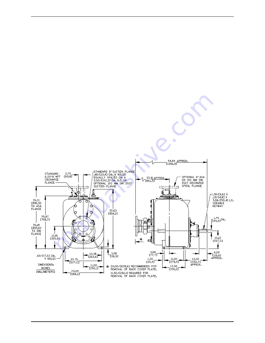 GORMAN-RUPP PUMPS U Series Скачать руководство пользователя страница 8