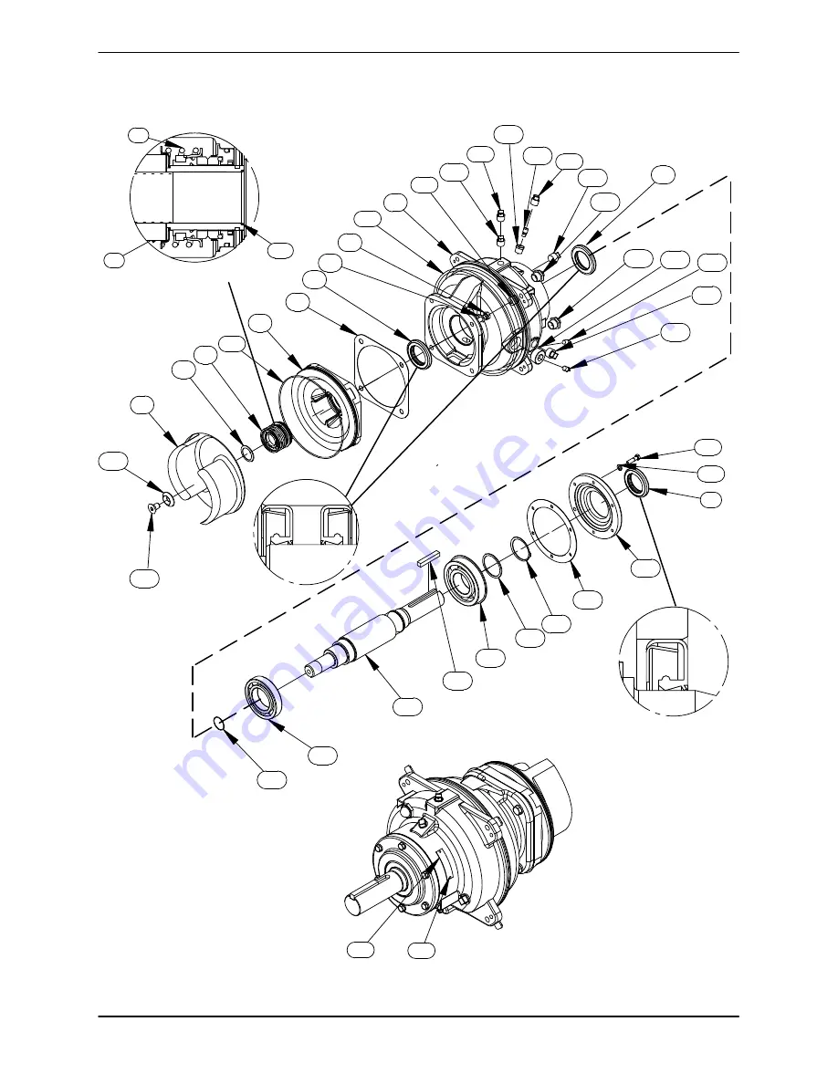 GORMAN-RUPP PUMPS ULTRA V V4A60-B Installation, Operation, And Maintenance Manual With Parts List Download Page 26