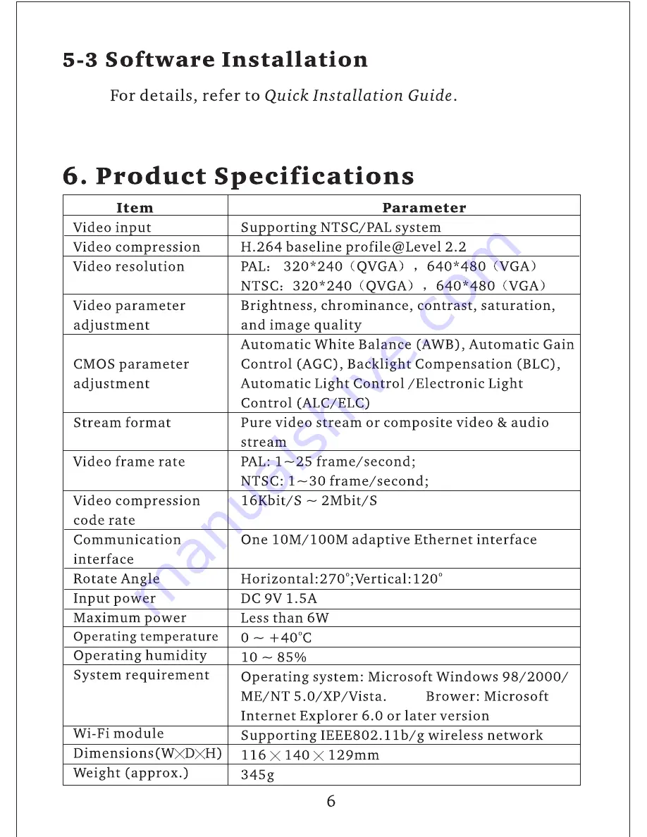 Goscam GD2807 User Manual Download Page 9