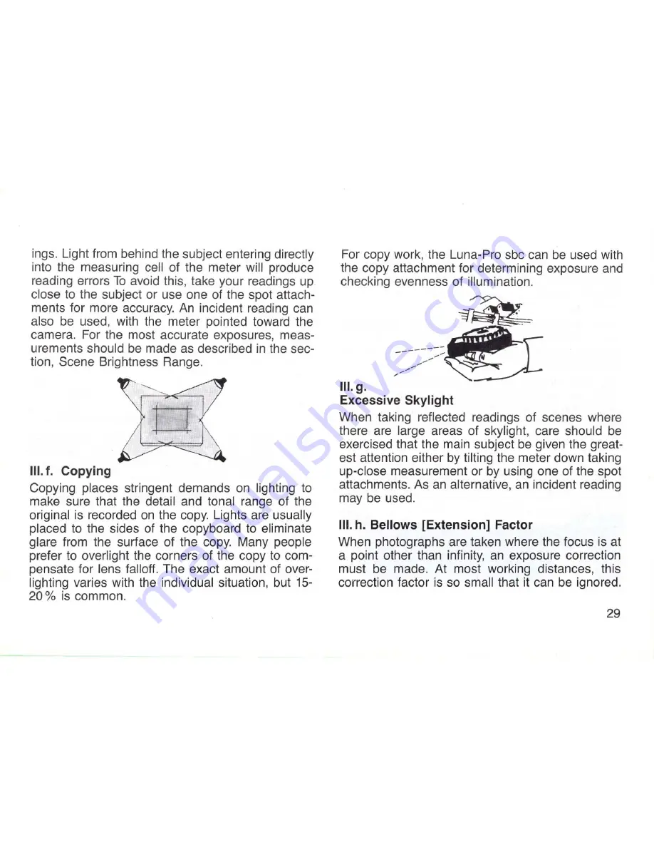 Gossen MetraWatt Luna-Pro sbc Instruction Manual Download Page 29