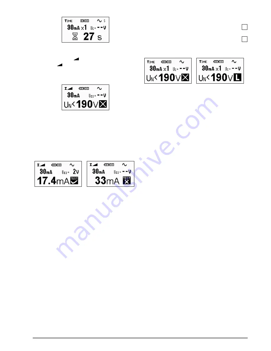 Gossen MetraWatt METRALINE RCD CHECK Operating Instructions Manual Download Page 7