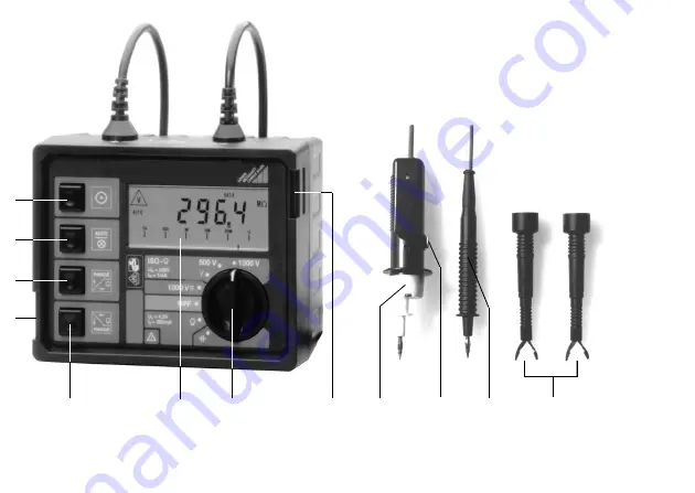 Gossen MetraWatt METRISO 1000 IR Скачать руководство пользователя страница 2