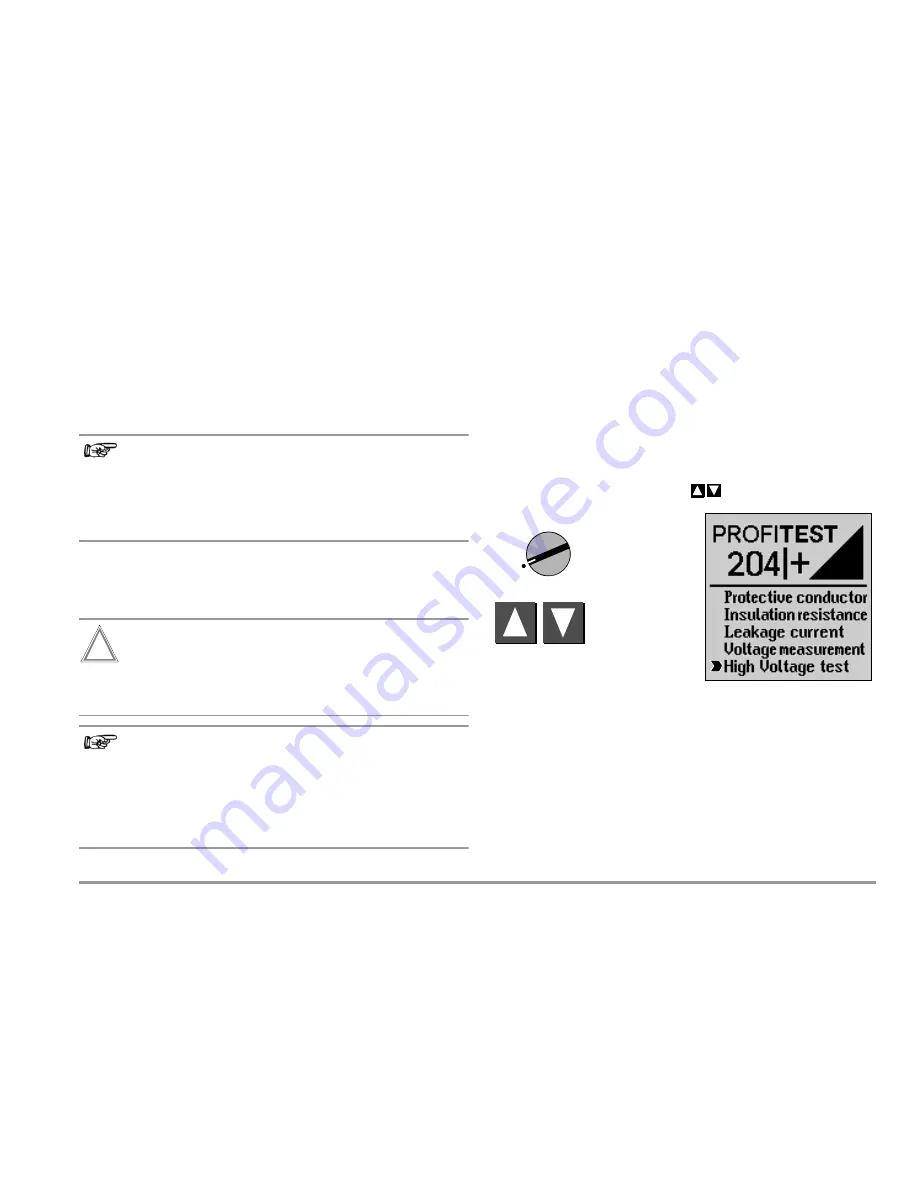 Gossen MetraWatt PROFITEST 204 Operating Instructions Manual Download Page 35