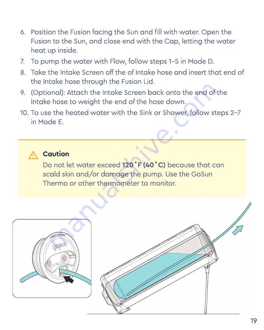 GOSUN FLOW Скачать руководство пользователя страница 21