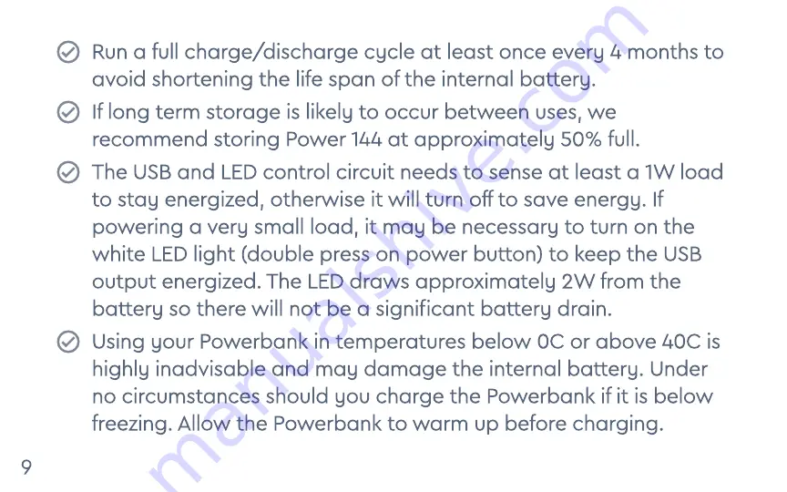 GOSUN POWER 144 User Manual Download Page 10