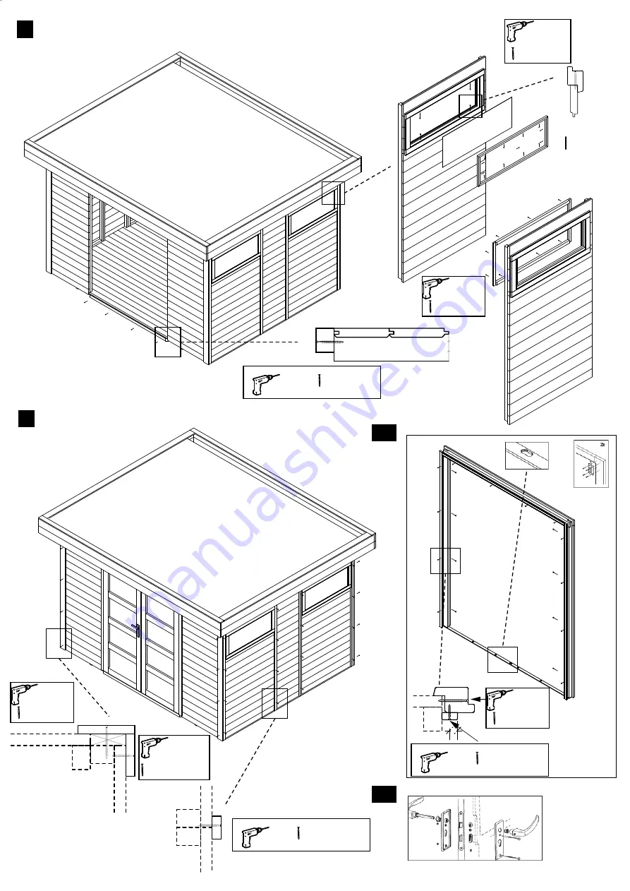 Gouderak VIOLET 3025 Assembly Instructions Manual Download Page 12