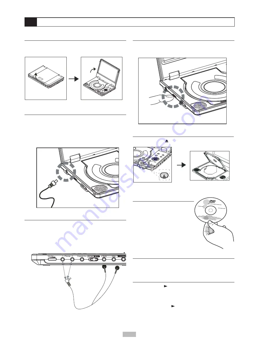 GoVideo Offroad DP8240 User Manual Download Page 8