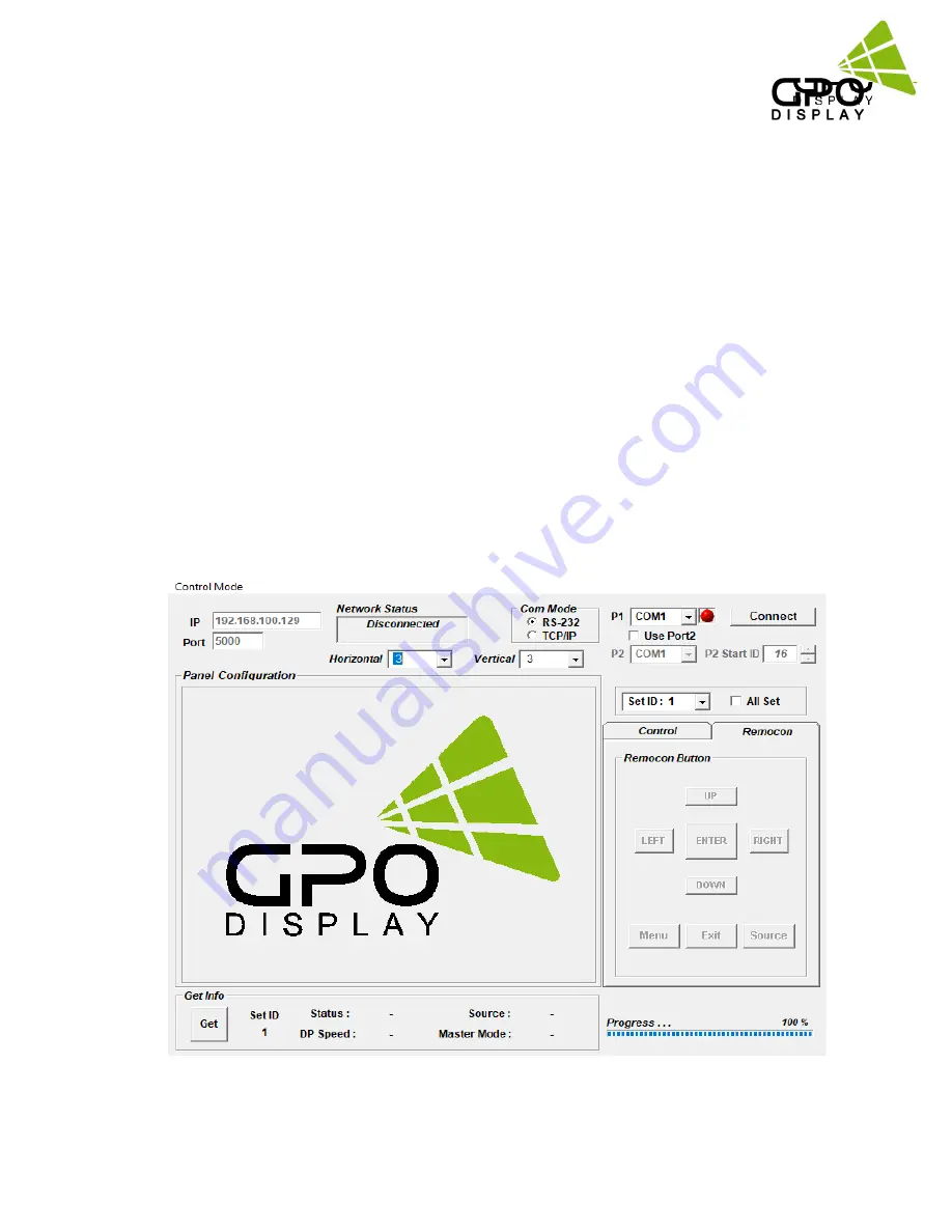 GPO Display NEX Series User Manual Download Page 35