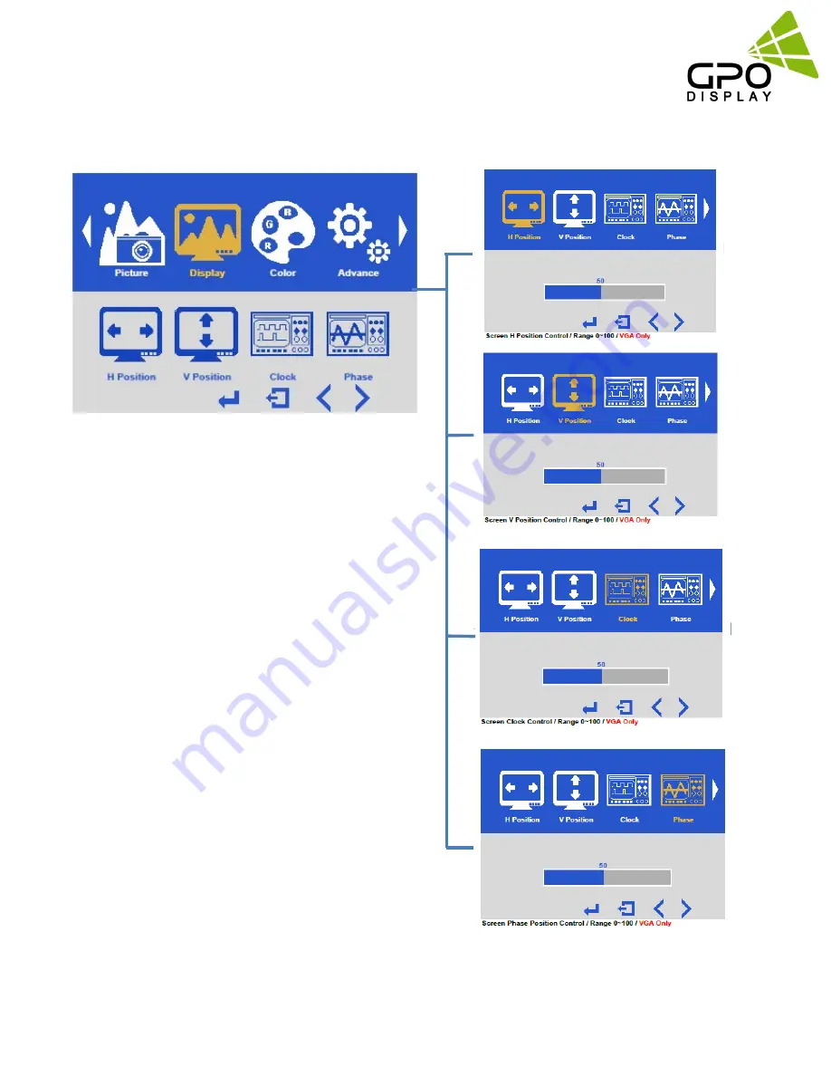 GPO Display PA12H User Manual Download Page 9