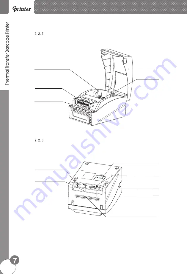 GPRINTER GP-1224T Скачать руководство пользователя страница 8