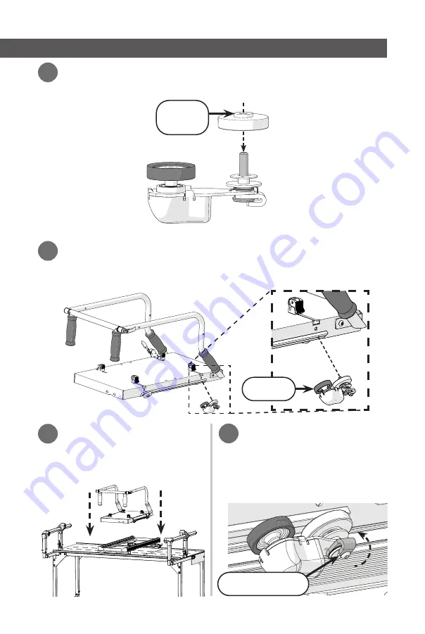 Grace Company surestitch Elite Assembly Instructions Manual Download Page 57