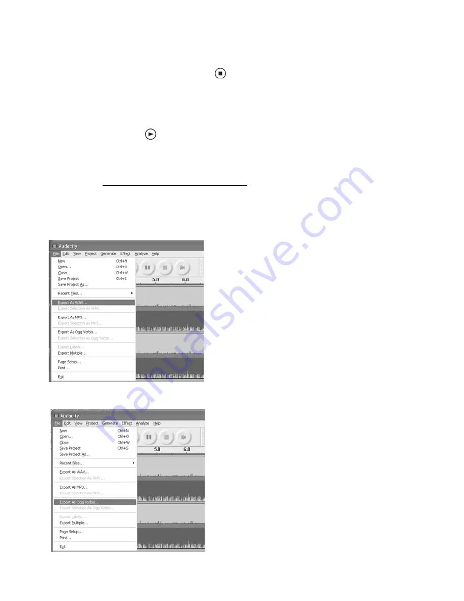 Grace Digital Tape2USB GDI-T2USB User Manual Download Page 21