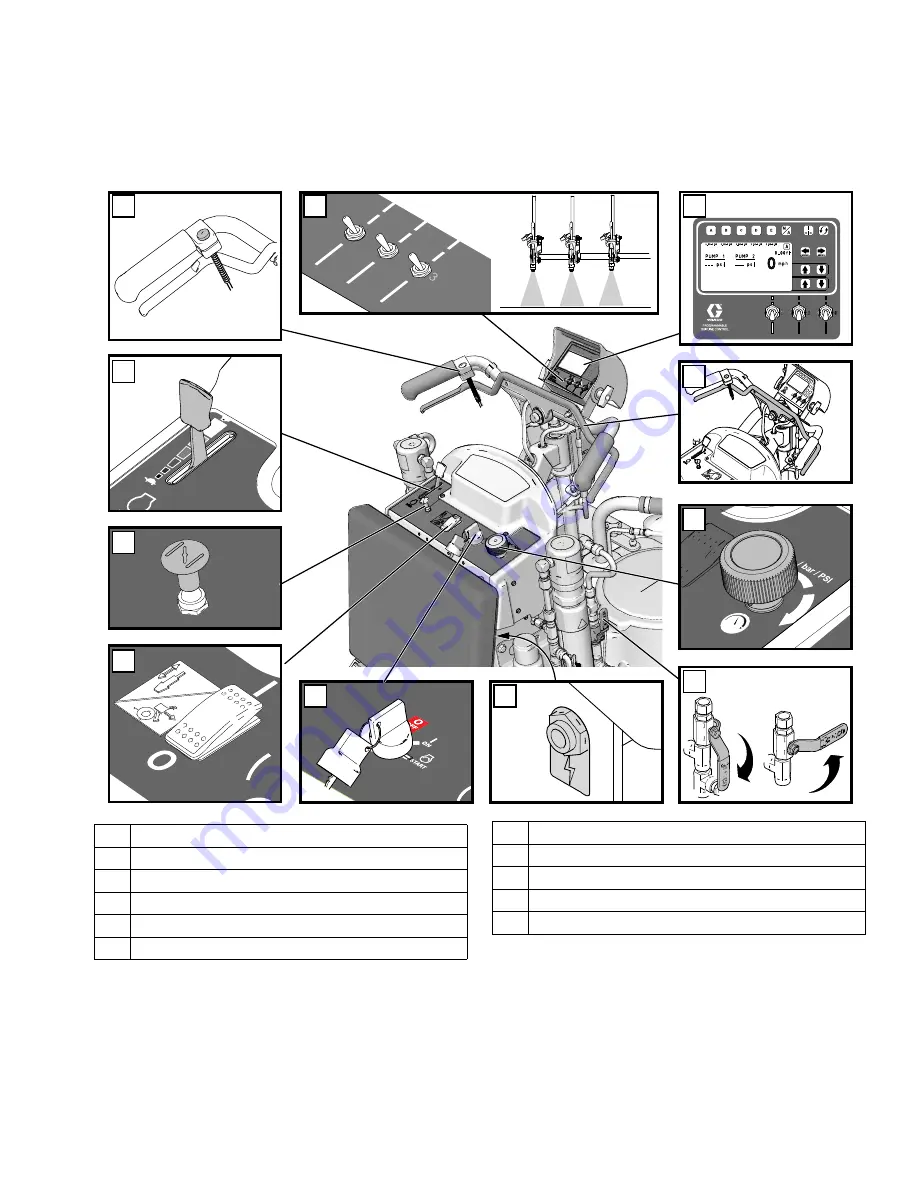 Graco 17H466 Repair Parts Download Page 9