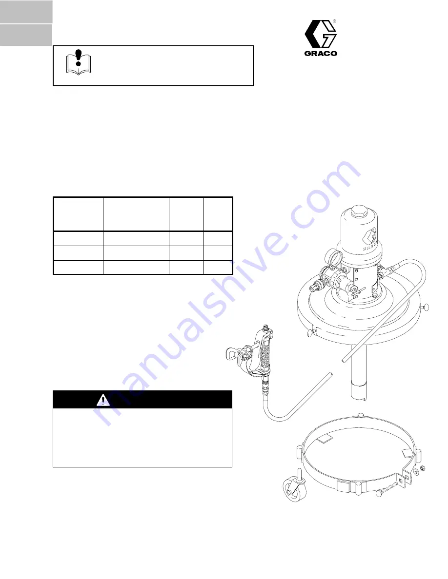 Graco 222077 Instructions Manual Download Page 1