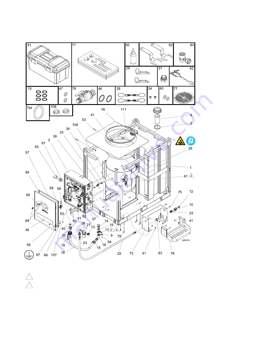 Graco EcoQuip 2 Vapor Abrasive Blast System Operation, Repair, And Parts Download Page 36