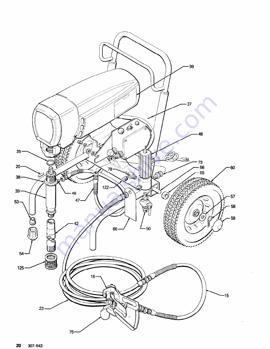 Graco Ultra 333 231-007 Instructions Manual Download Page 20