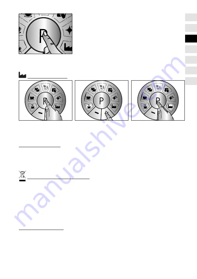 Graef Marchesa Operating Instructions Manual Download Page 71