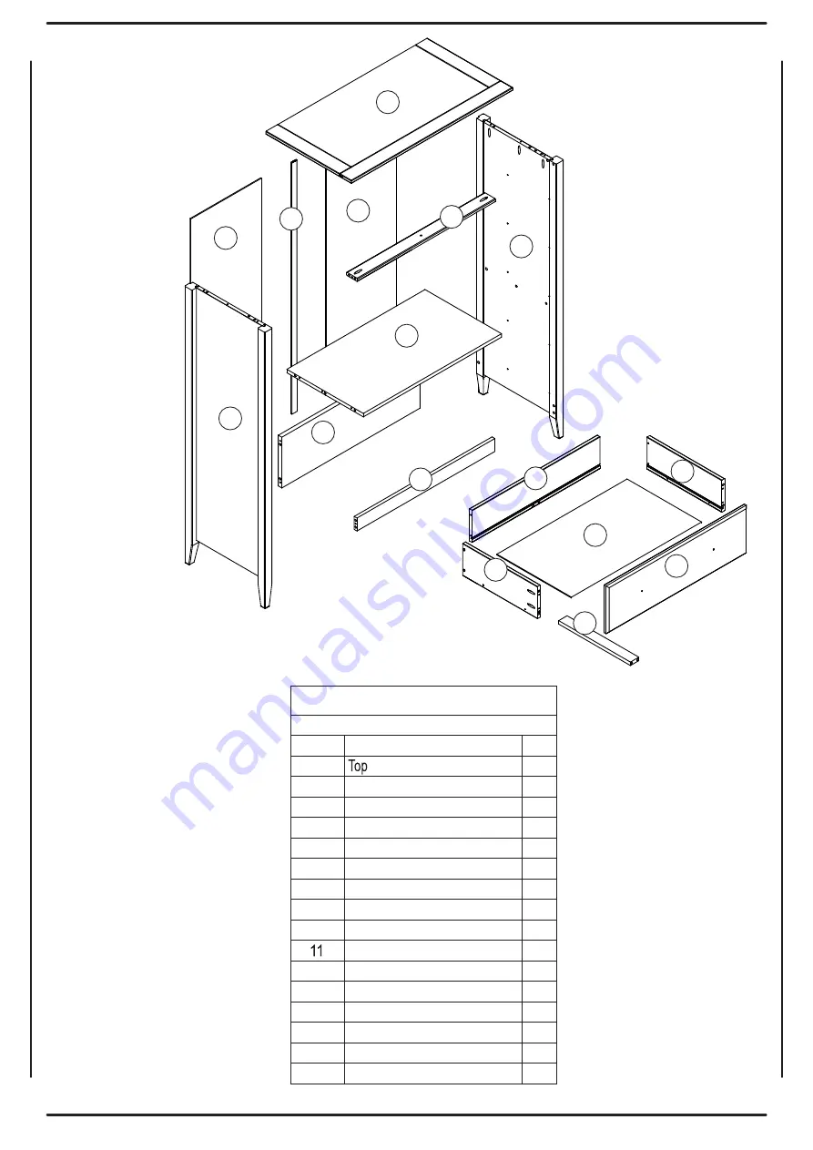 GrainWood Greenport GP0703 Assembly Instructions Manual Download Page 4