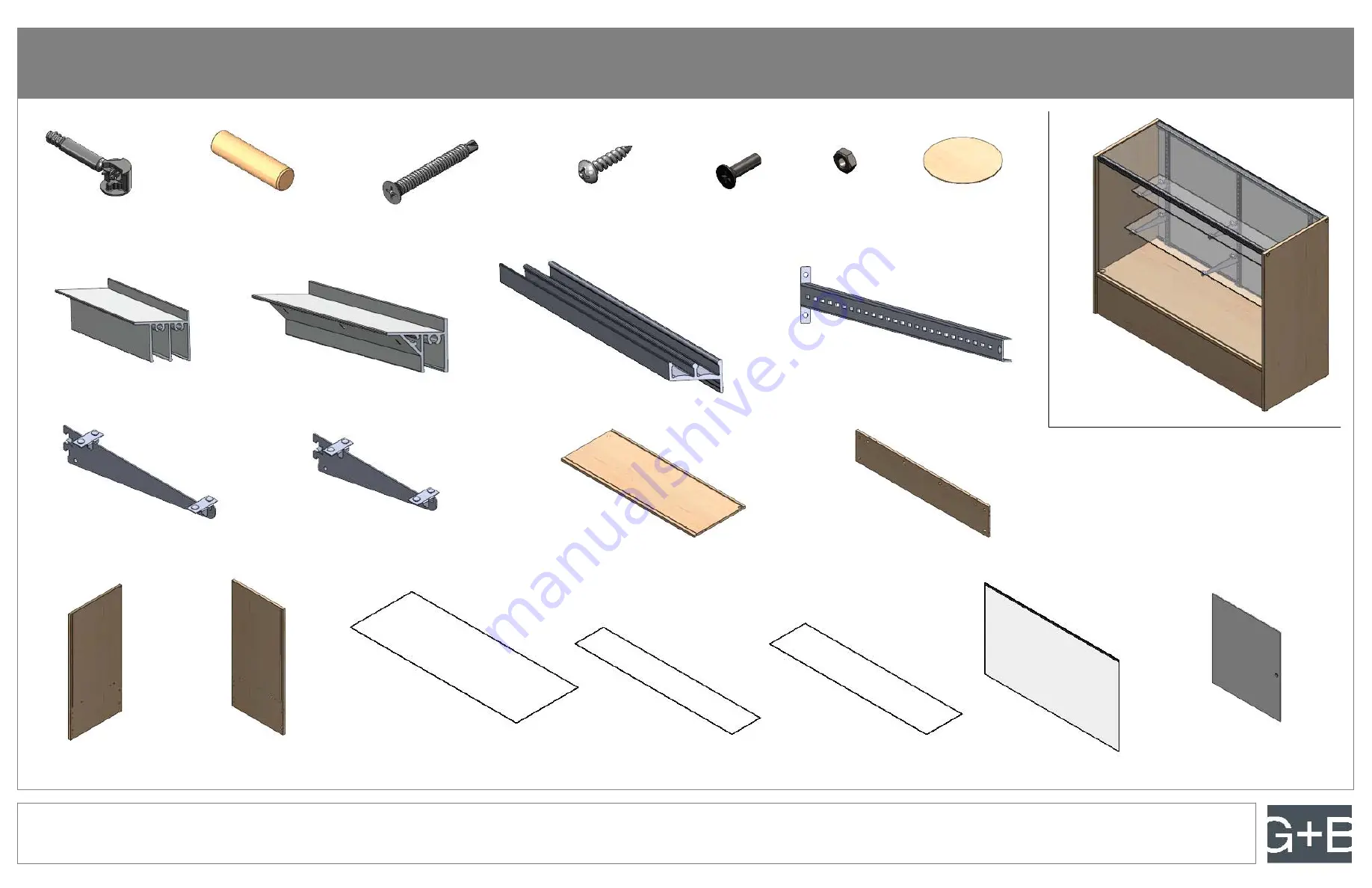 GRAND + BENEDICTS 260-EC-4FVSC Assembly Instructions Manual Download Page 1