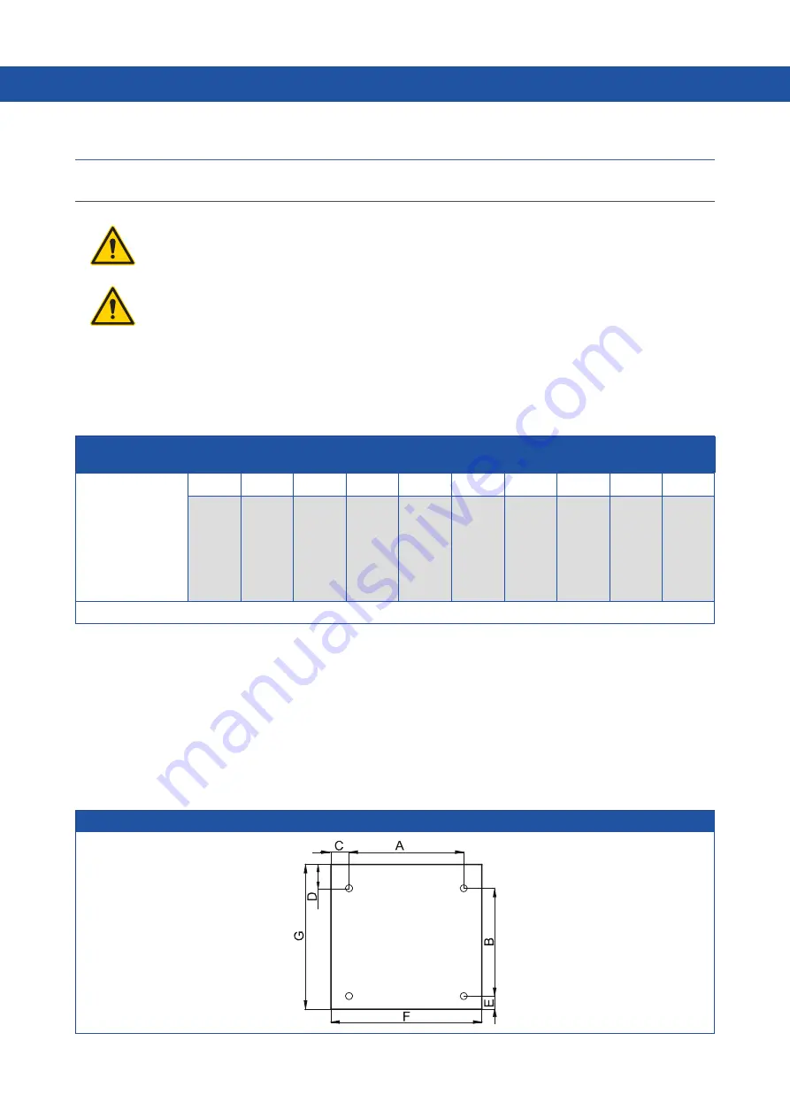 grandimpianti GWH Series Instructions For Use And Maintenance Manual Download Page 42