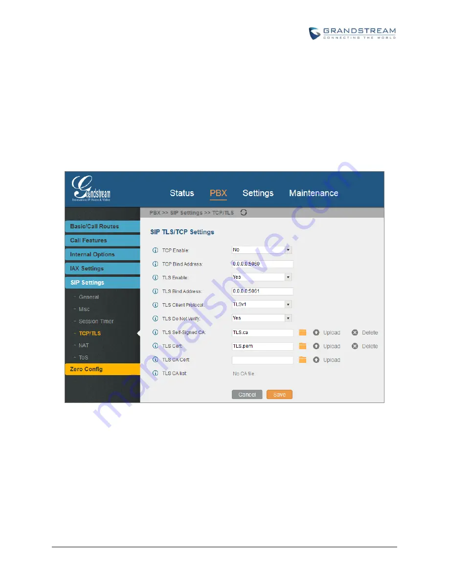 Grandstream Networks UCM6100 Series Manual Manual Download Page 15