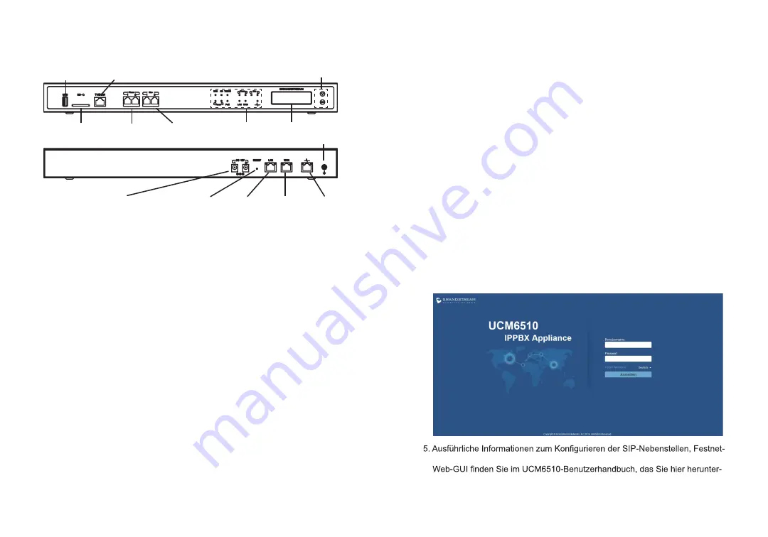 Grandstream Networks UCM6510 Скачать руководство пользователя страница 12