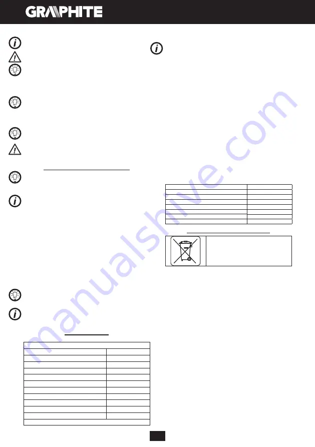 Graphite 59G175 Manual Download Page 14