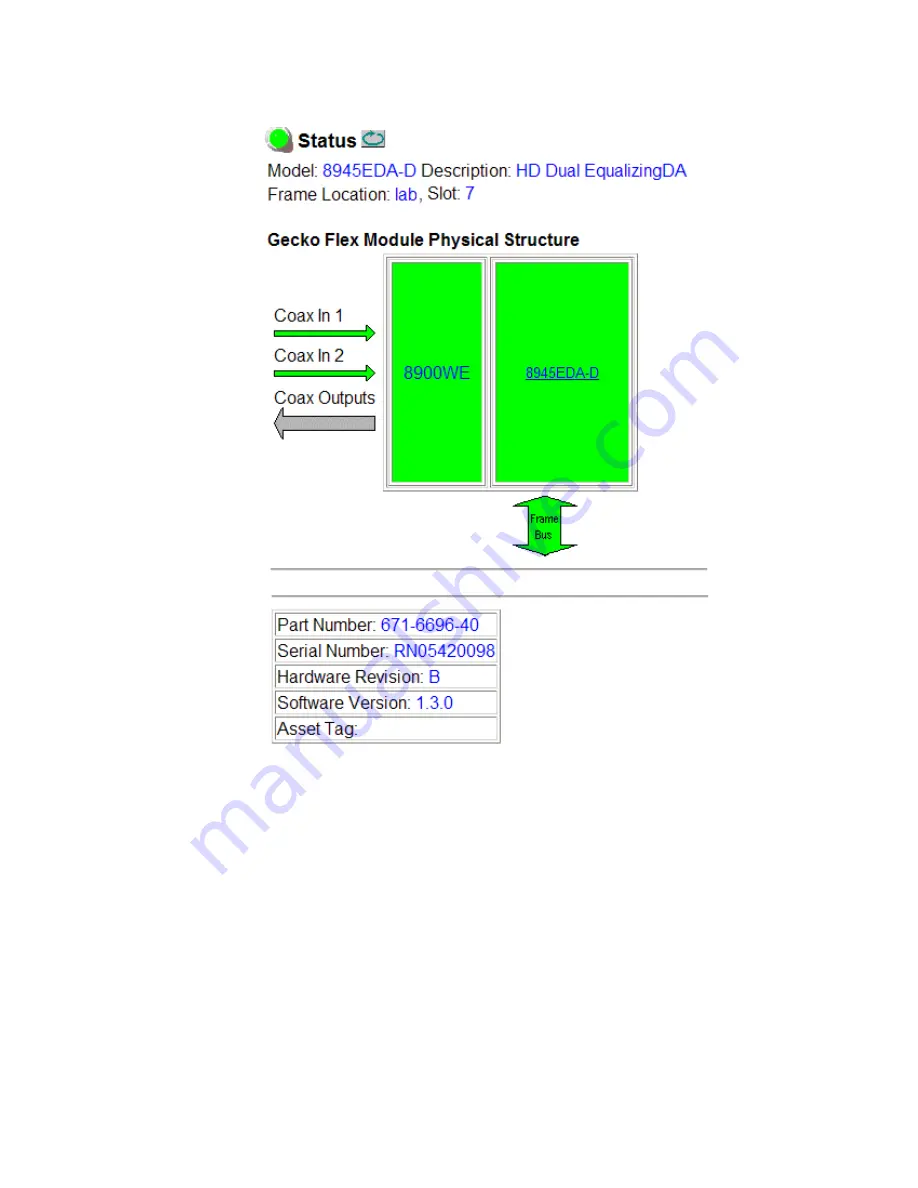 GRASS VALLEY 8945EDA - Instruction Manual Download Page 26