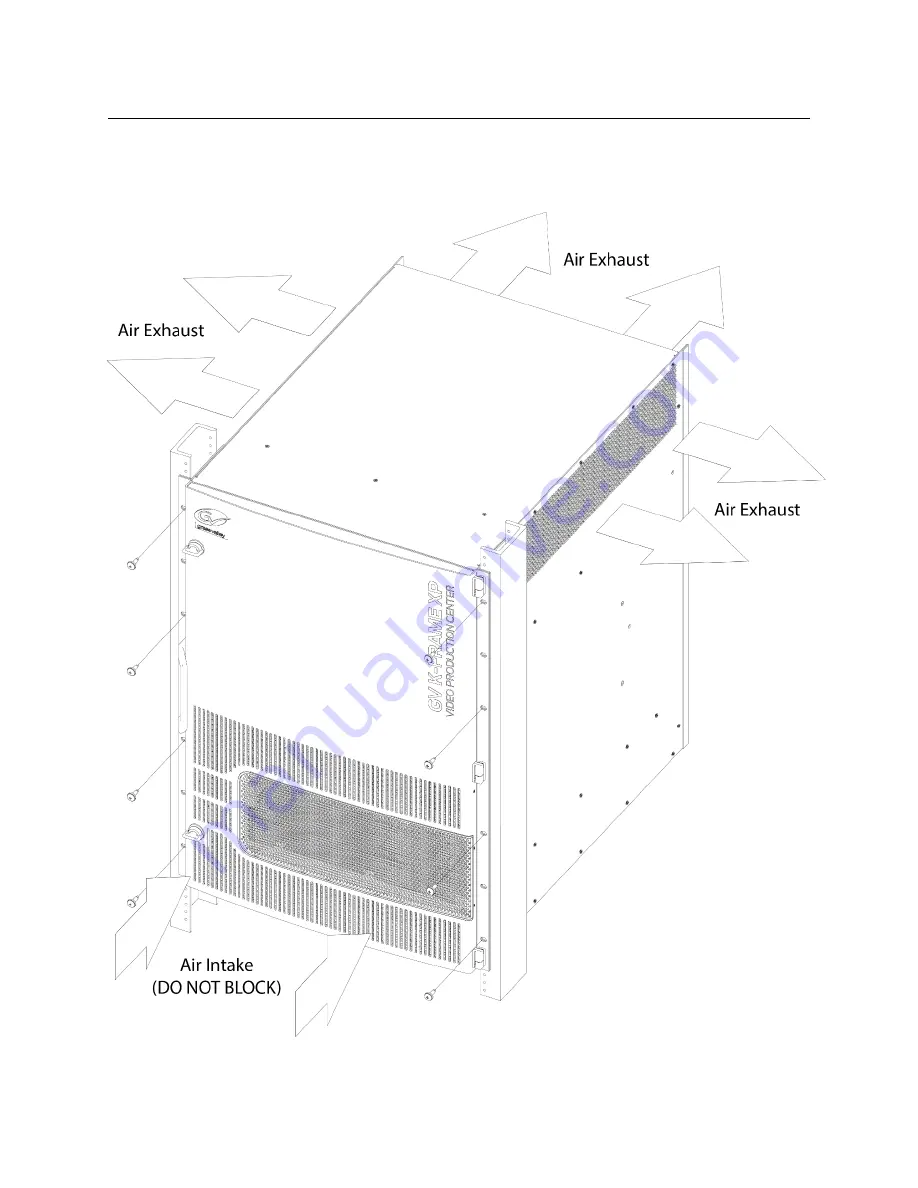 GRASS VALLEY GV K-FRAME XP Installation Planning Manual Download Page 39