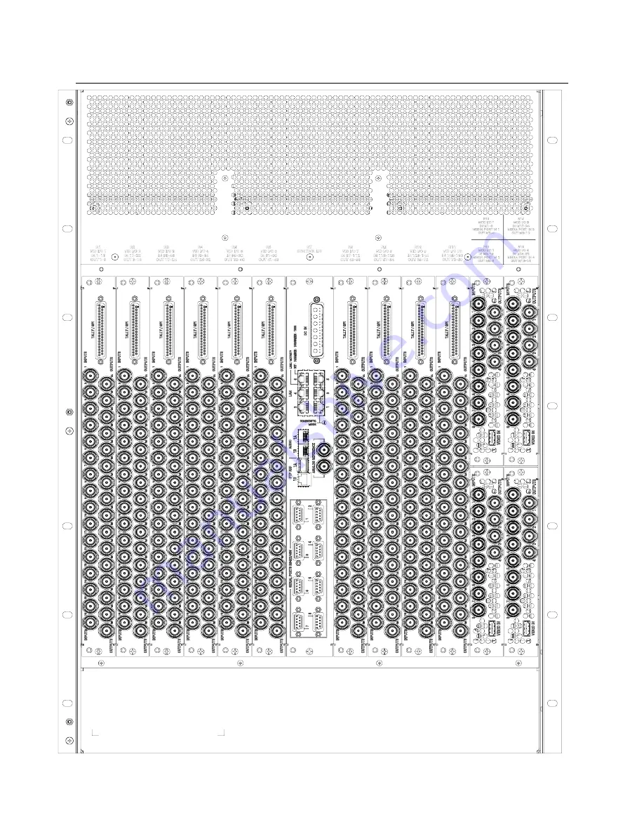 GRASS VALLEY GV K-FRAME XP Installation Planning Manual Download Page 41