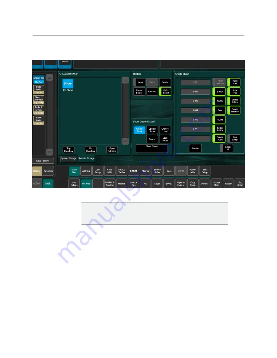 GRASS VALLEY GV KORONA User Manual Download Page 57