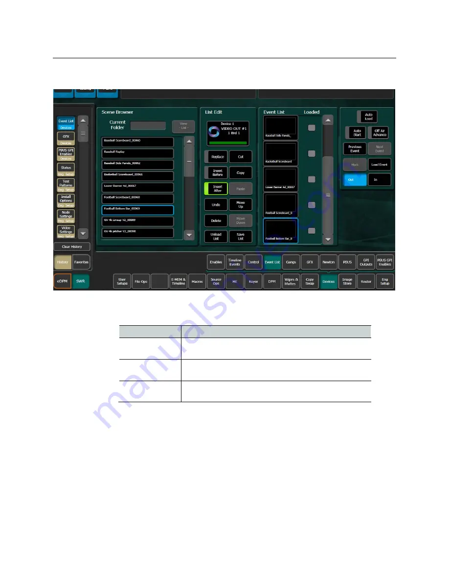 GRASS VALLEY GV KORONA User Manual Download Page 224