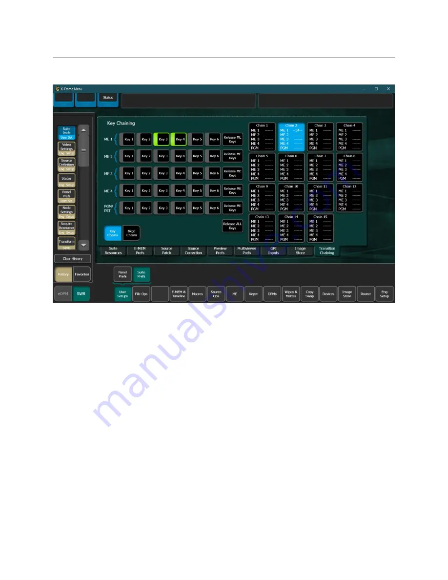 GRASS VALLEY GV KORONA User Manual Download Page 309