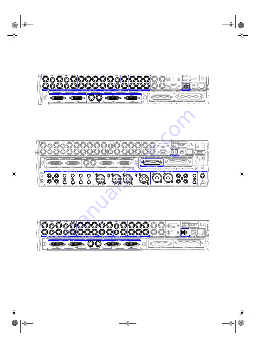 GRASS VALLEY INDIGO AV MIXER Скачать руководство пользователя страница 260