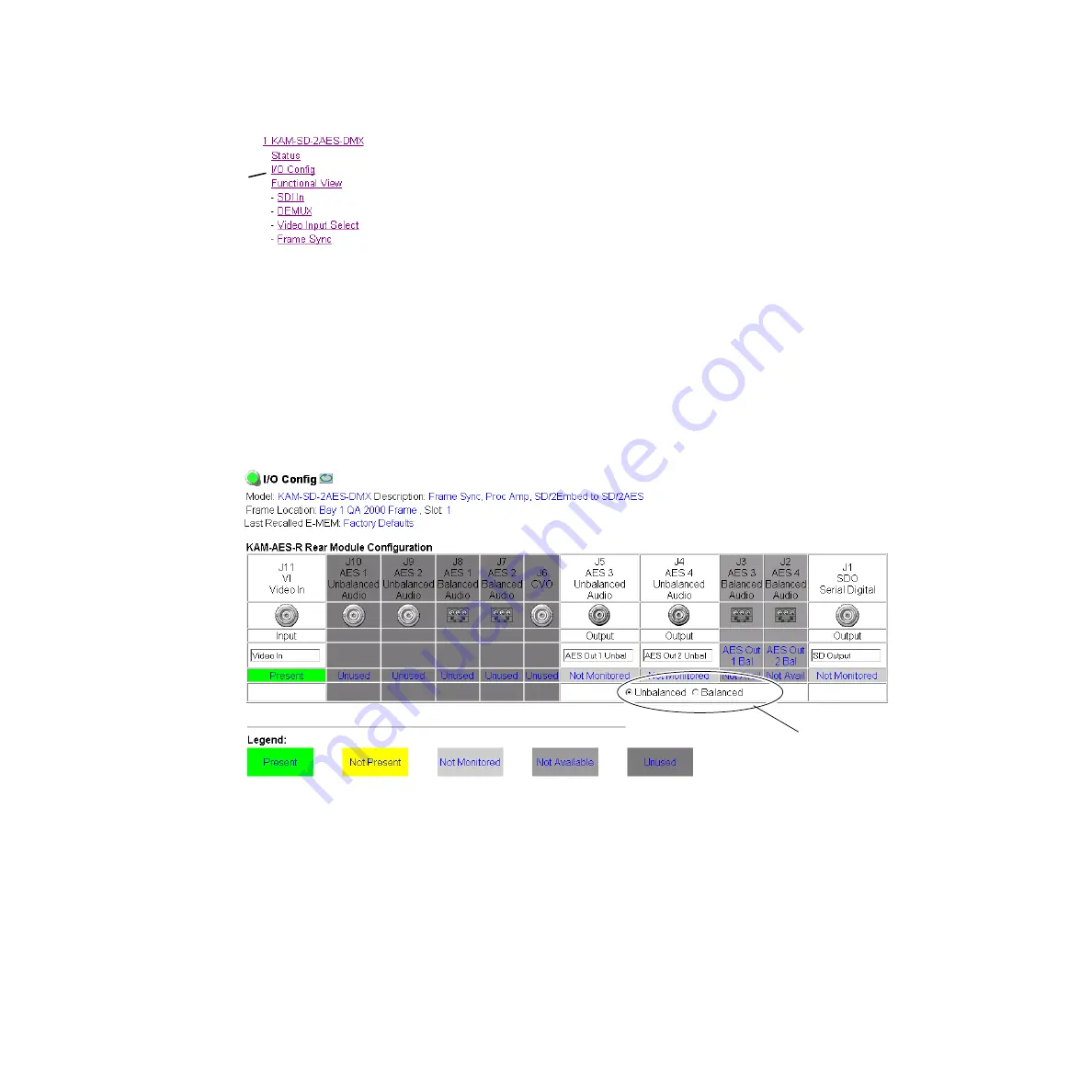 GRASS VALLEY KAM-SD-2AES-DMX Скачать руководство пользователя страница 27