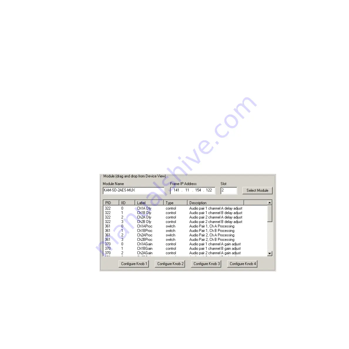 GRASS VALLEY KAM-SD-2AES Instruction Manual Download Page 18