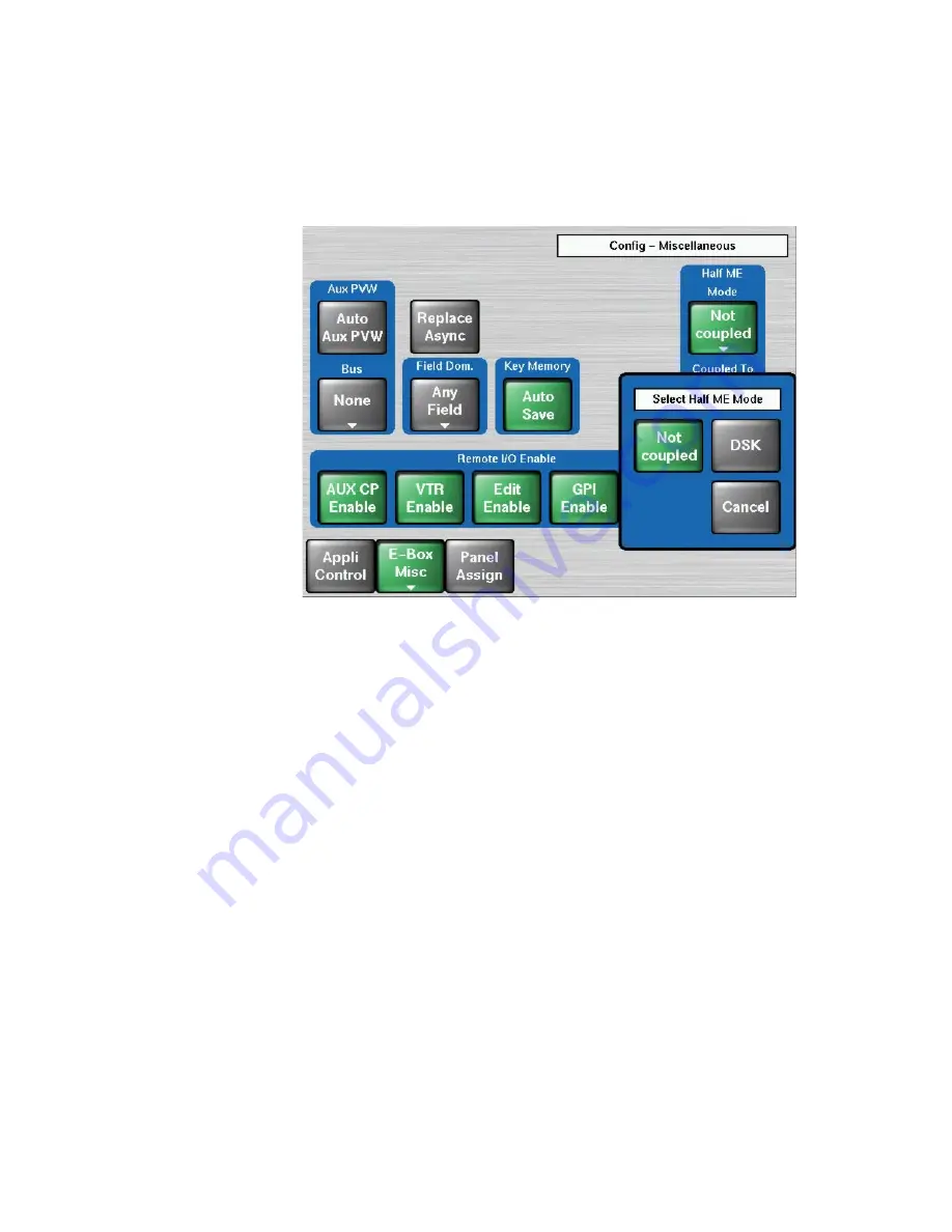 GRASS VALLEY Kayak HD 100C User Manual Download Page 188