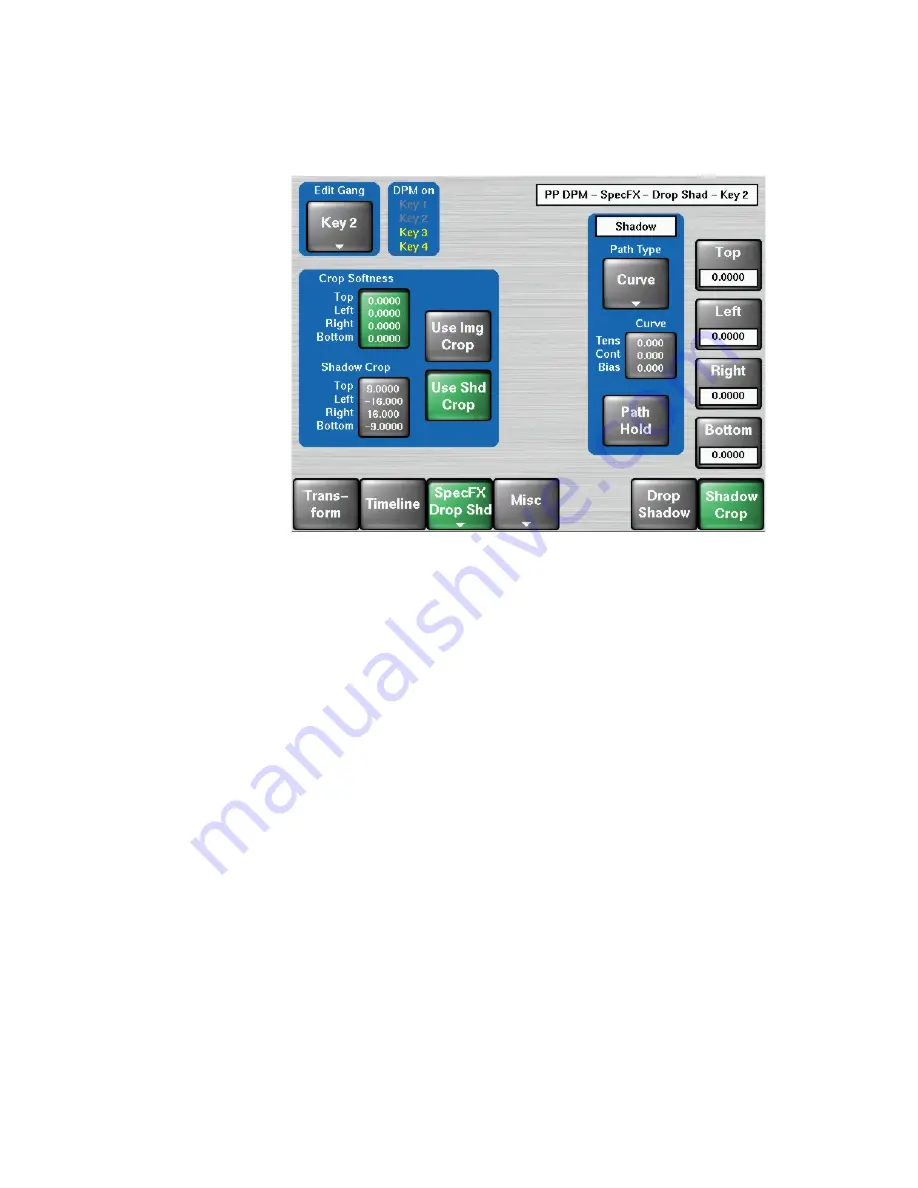 GRASS VALLEY Kayak HD 100C User Manual Download Page 262