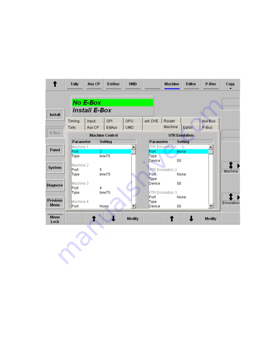 GRASS VALLEY Kayak HD 100C User Manual Download Page 457