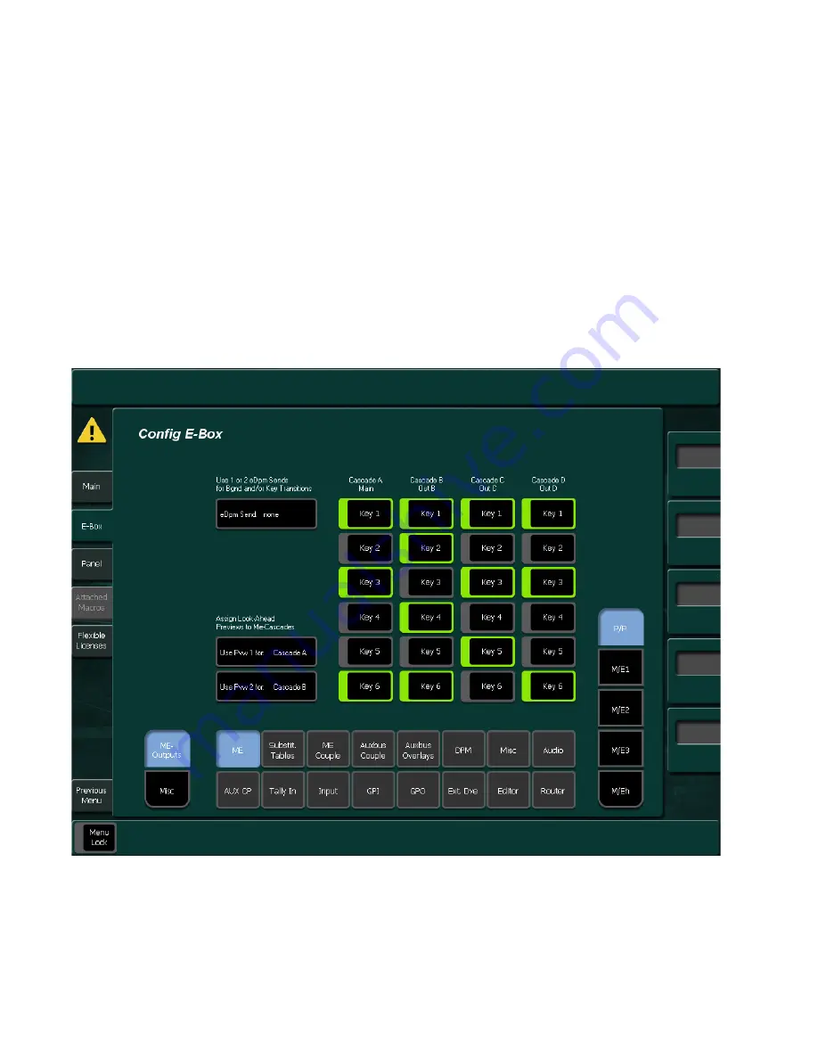 GRASS VALLEY Kayenne XL Package User Manual Download Page 350