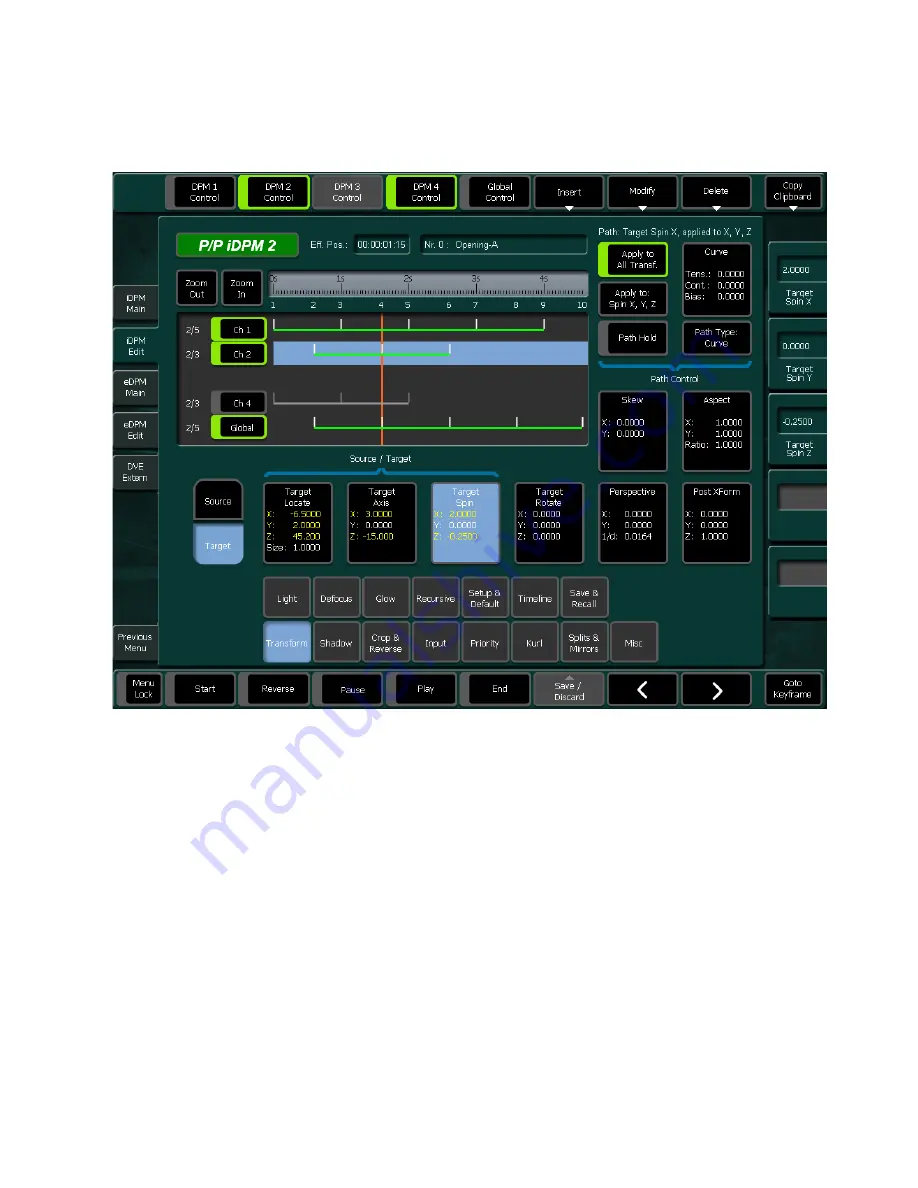 GRASS VALLEY Kayenne XL Package User Manual Download Page 519