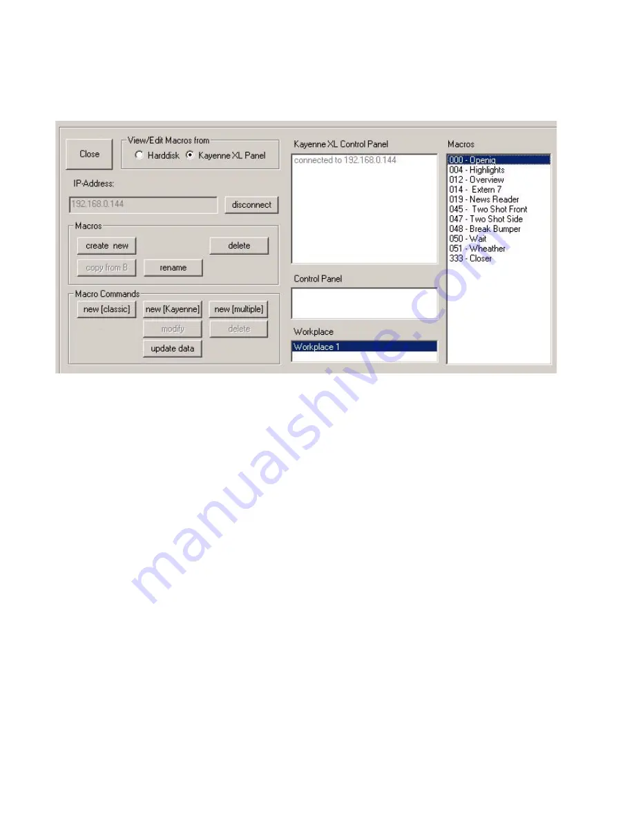 GRASS VALLEY Kayenne XL Package User Manual Download Page 594