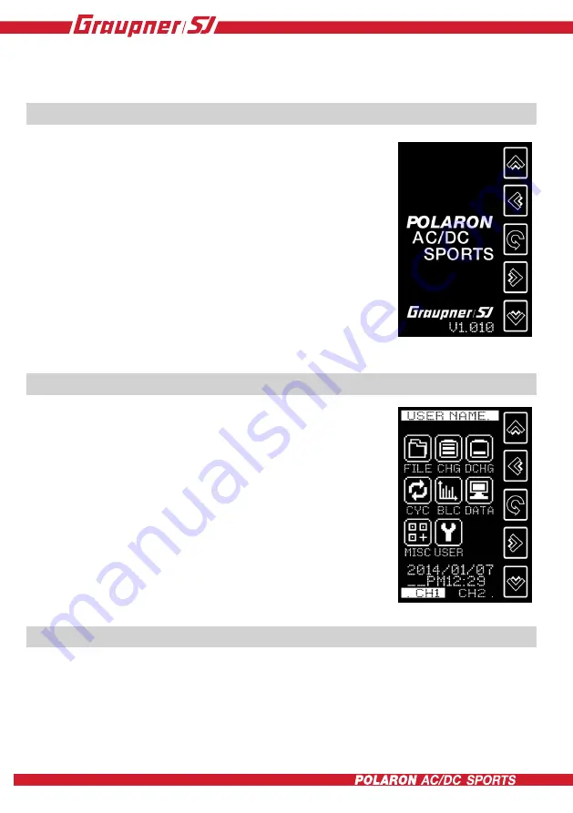 GRAUPNER POLARON AC/DC SPORTS Operating Instructions Manual Download Page 11