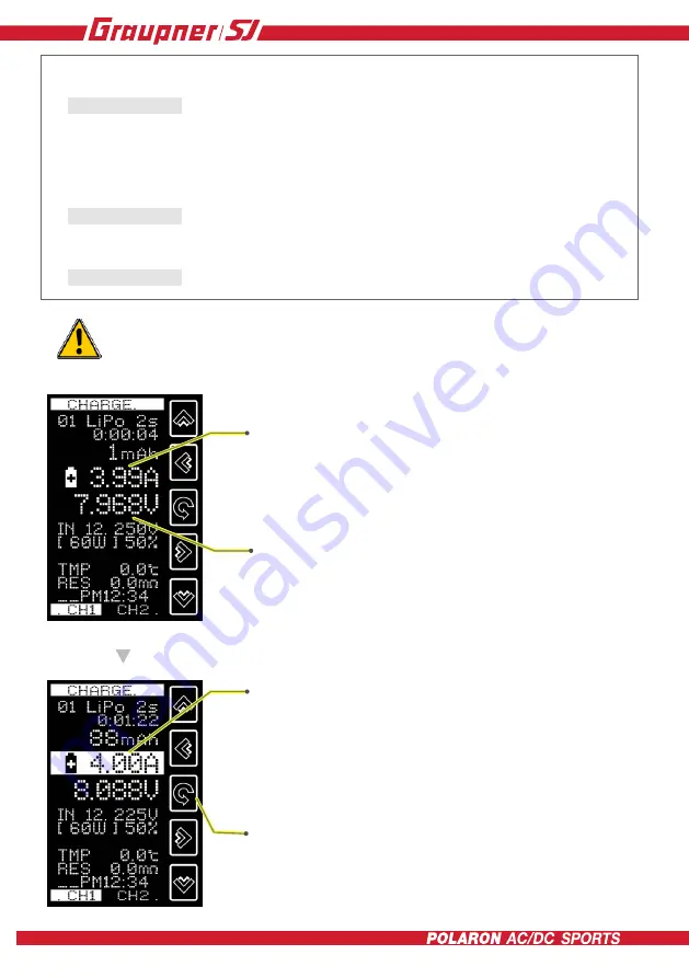 GRAUPNER POLARON AC/DC SPORTS Operating Instructions Manual Download Page 17