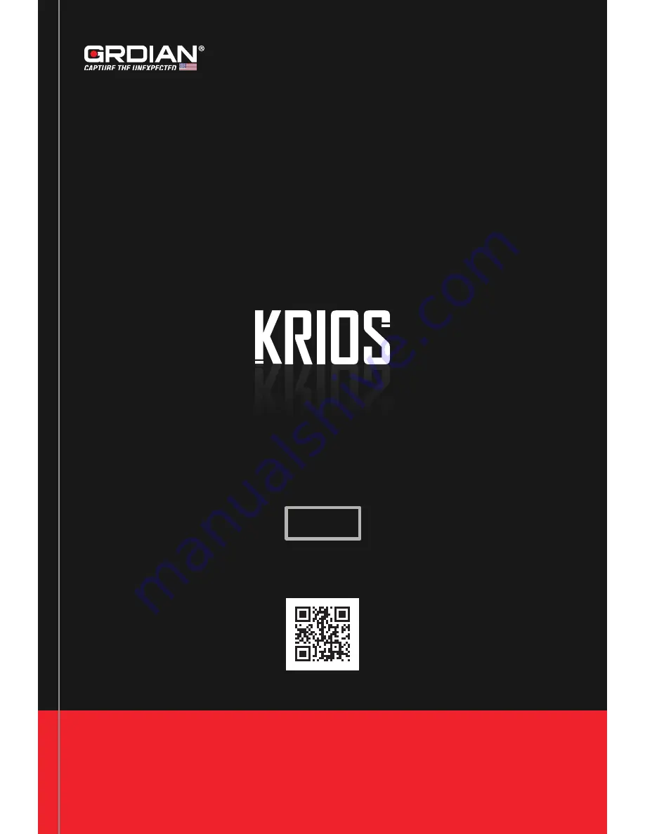 GRDIAN KRIOS User Manual Download Page 1