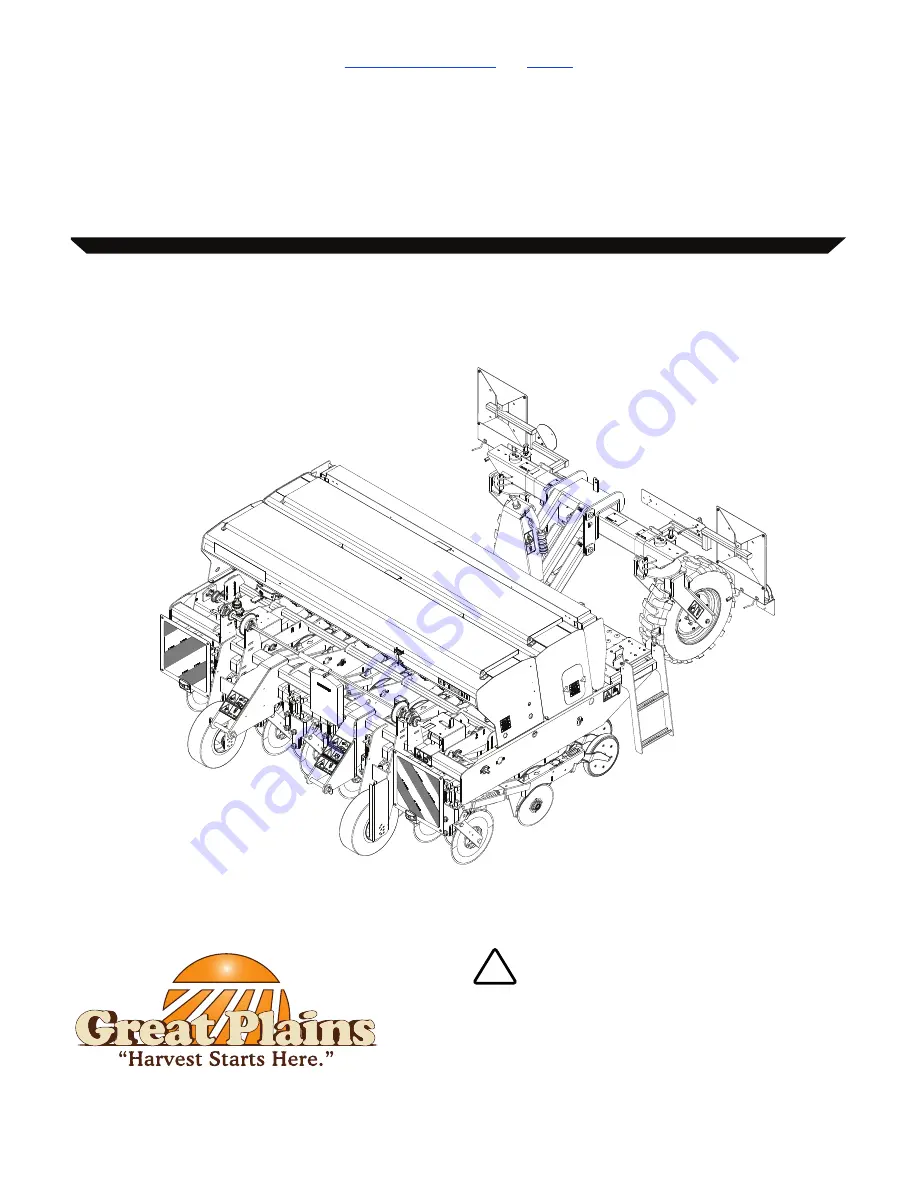 GREAT PLAINS 3P1006NT-1575 Operator'S Manual Download Page 1