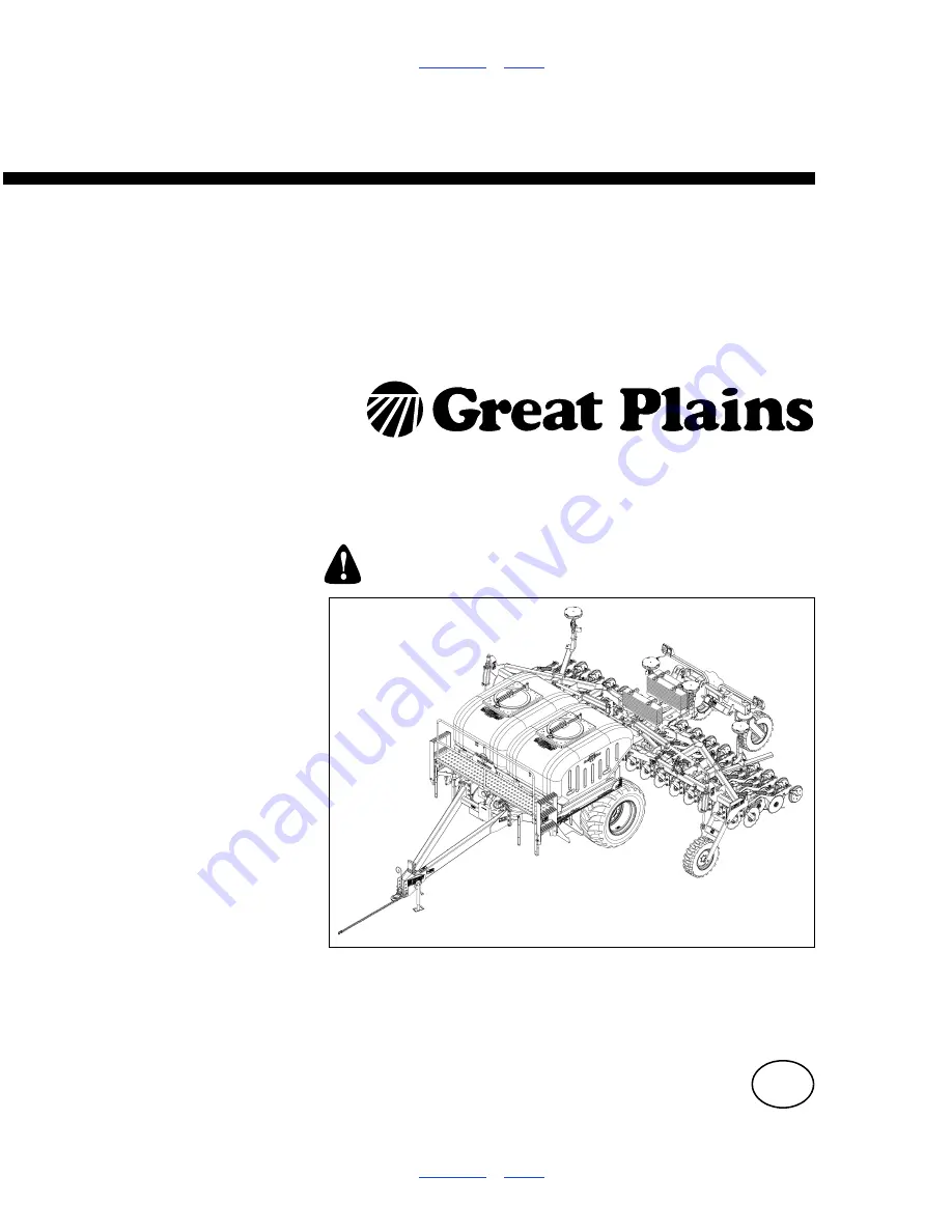 GREAT PLAINS NTA2007HD Operator'S Manual Download Page 1