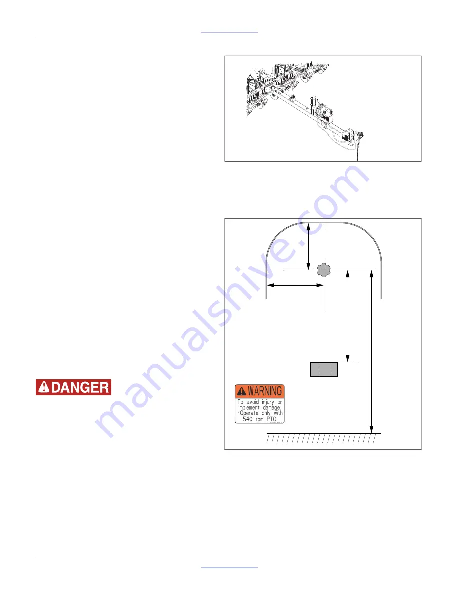 GREAT PLAINS PL5500 PTO Installation And Maintenance Manual Download Page 9