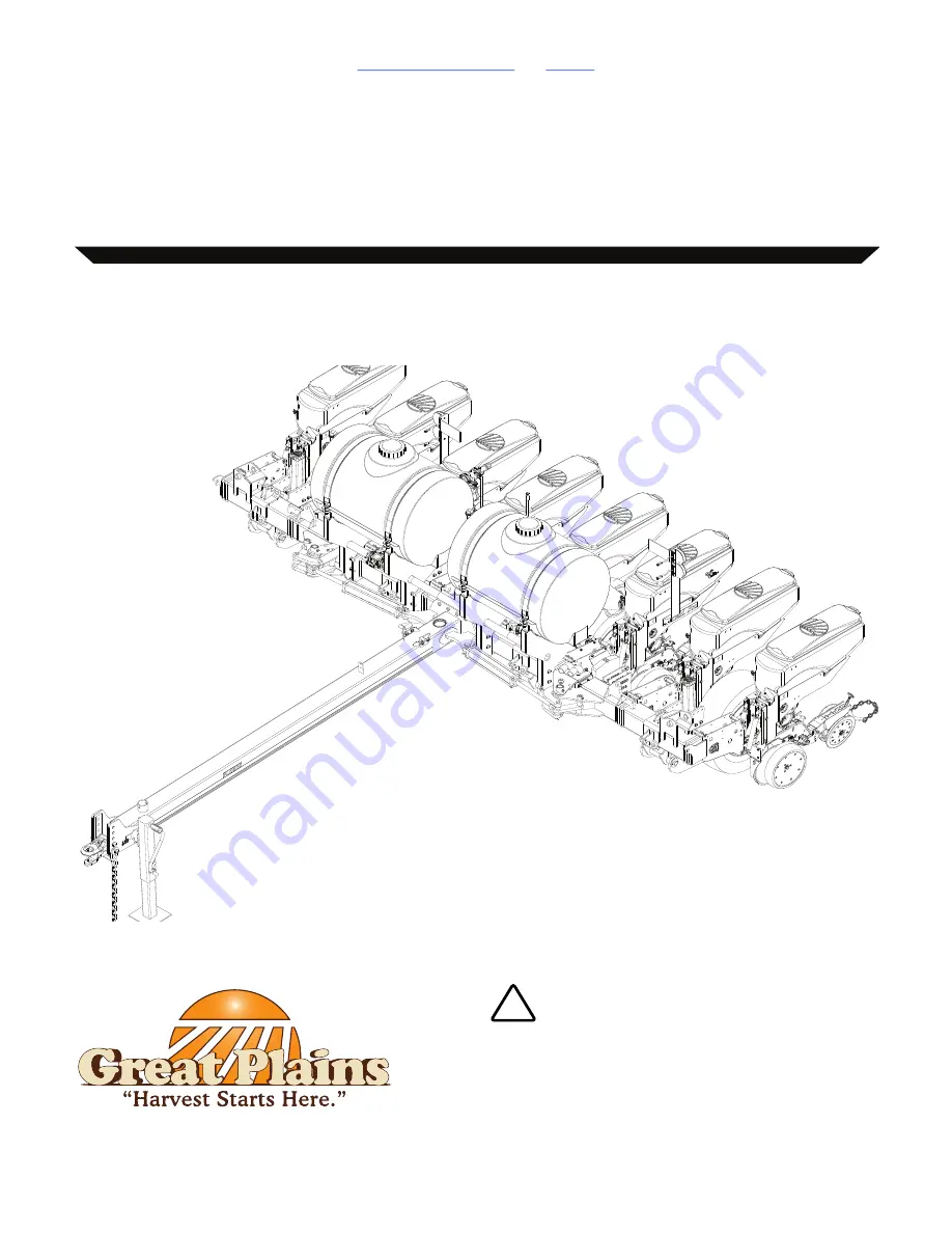 GREAT PLAINS PL5500 Operator'S Manual Download Page 1